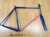 custom painted gunnar steel bike _ jack kane bicycles