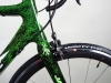 722 Jack Kane Bikes electric green crystals _ fsa carbon wheels