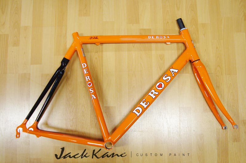 De Rosa Planet – Orange | Jack Kane Custom Racing Bicycles