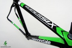 Cannondale Supersix - Green, White, Black